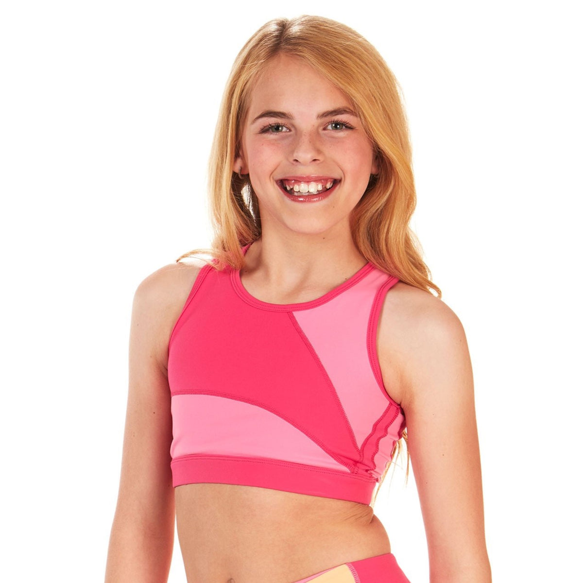 Teen Girls Summer Sports Training Bra Wirefree Light Padding Mesh Back  Underwear Cute Animal Print Racerback Sling Vest