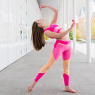 Level Up Girls Leggings - Pink Apricot