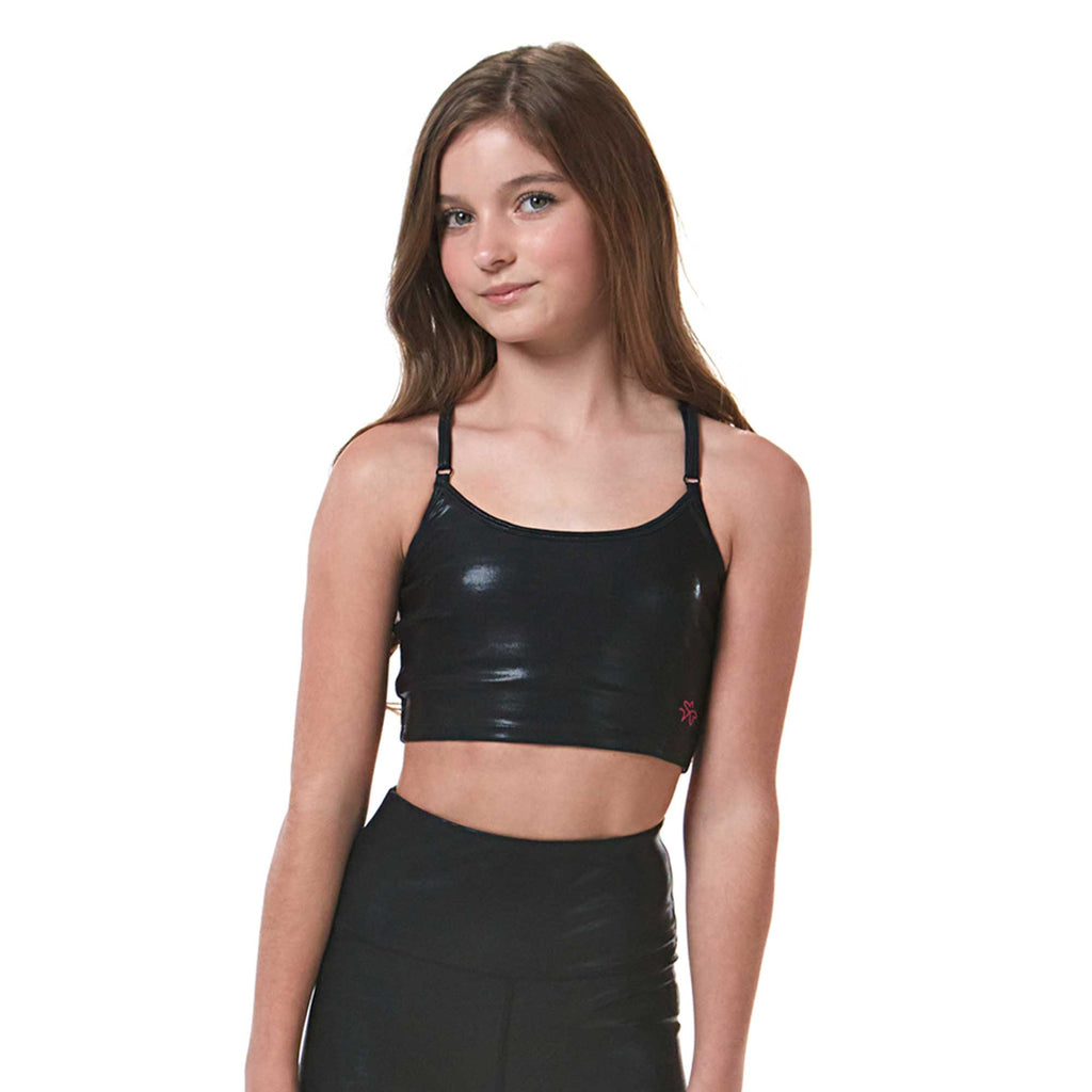 Buy Tweens Lite Wite Women's Lightly Padded Non-Wired Active Sports Bra  (TLW-405_Black_30C) at