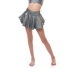 Ignite girls skirt platinum - shiny silver