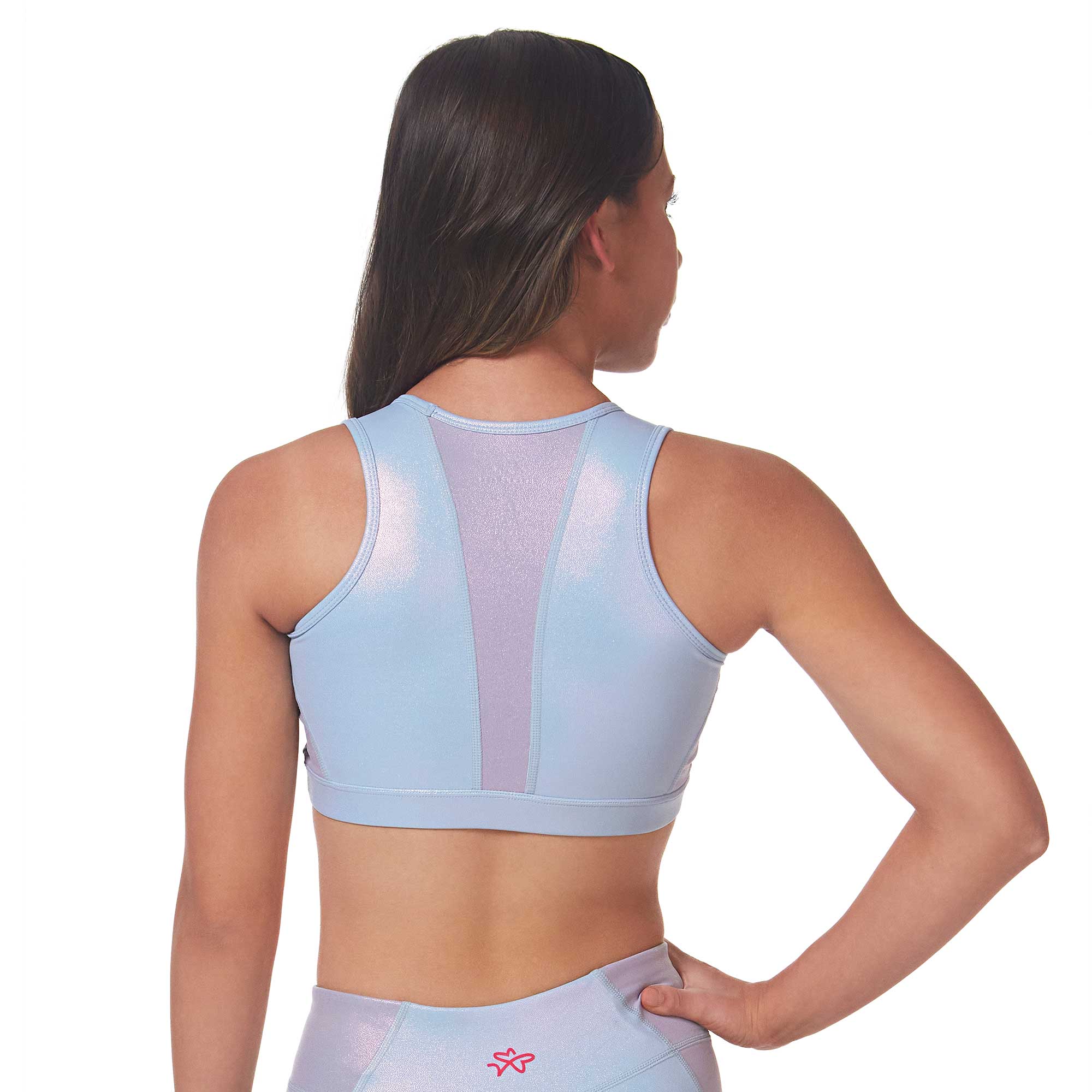 Buy SQUATWOLF Printed Waistband Turbodry Sports Bra In Lavender