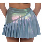 girls metallic dance skirt back view
